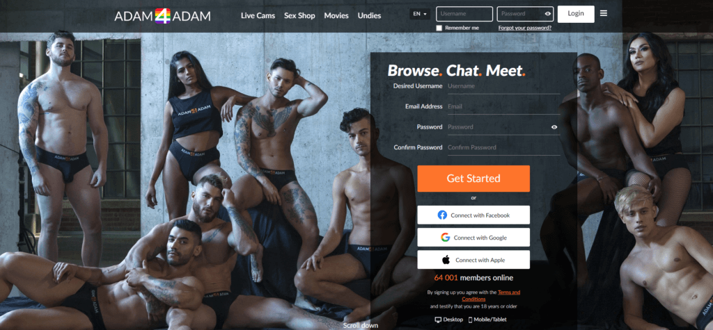Adam4Adam dating site